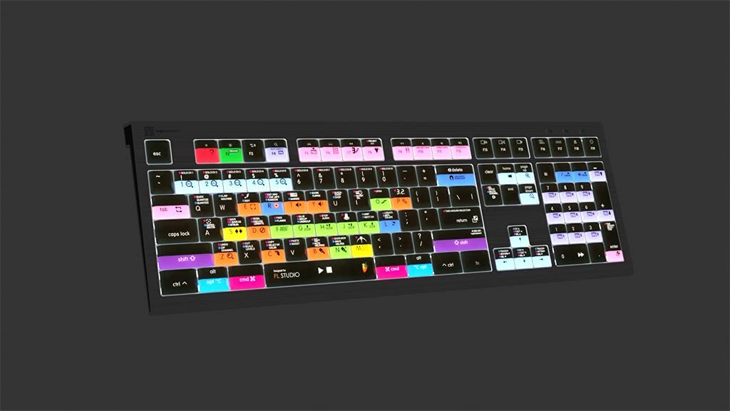 Amazon | Logickeyboard ASTRA2 バックライトキーボード Image Line FL