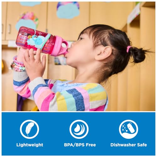 Botellas Nalgene Grip-n-Gulp Sustain en color naranja para el parque 5