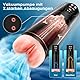 Elektrischer Masturbator Cup 10 Vibration mit 10 Saugmodi,Sex Spielzeug für die Männer solo Sex Toys Masturbieren für Männer Taschenmuschi Penis Masturbatoren mit 3D Vagina Realistischer Pussy