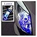 WanLiTong Plug & Play30W 3200LM LED H4. Reflektor Samochodowy Hi-Low Belka HS1 P43T. Motocykl Auto Scooter Light Angel Eye Blue White 6000K 12 / 24V (Emitting Color : 1 piece)
