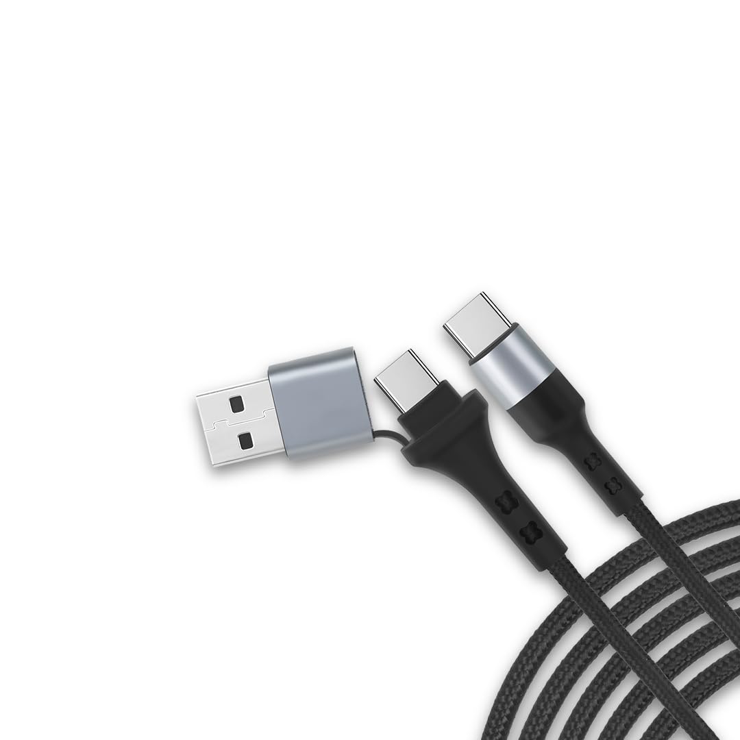 See full amazon price history chart for Neopack Duraflex 60W 2 in 1 USB & USB-C to C Unbreakable Nylon Braided Charing Cable, 480Mbps Speed Data Cable for Apple iPhone 15, iPad, Samsung Galaxy, Tablets, Laptops (1.5 Mtr, Black) Neopack Duraflex 60W 2 in 1 USB & USB-C to C Unbreakable Nylon Braided Charing Cable, 480Mbps Speed Data Cable for Apple iPhone 15, iPad, Samsung Galaxy, Tablets, Laptops (1.5 Mtr, Black) (B0D9BSDRYC) Amazon Price History, Amazon Price Tracker