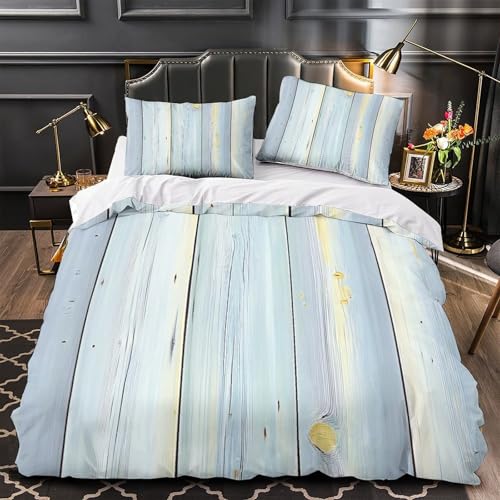 Housse de couette impression 3D respirante 135x200cm en microfibre douce