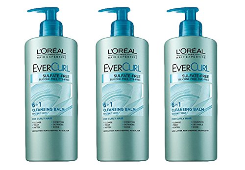 L'Oréal Paris EverCurl Cleansing Balm, 16.9 fl. oz. (Pack of 3)…