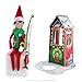 The Elf on the Shelf: A Christmas Tradition - Boy Spanish with Claus Couture Frosted Fishing Hut
