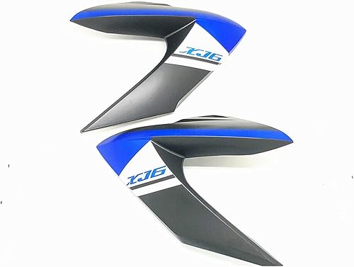 Blue Motorcycle Side Fairing Panel Bodywork Frame Injection Fairing Body Frame Cover Compatible with Yamaha Compatible with XJ6 2009 2010 2011 2012