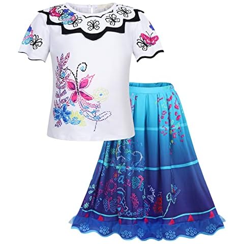 Berich Niños Halloween Cosplay Traje Mirabel Disfraz Cover