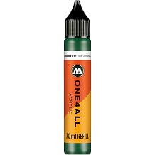 Molotow ONE4ALL Acrylic Paint Refill, For Molotow ONE4ALL Paint Marker, Mister Green, 30ml Bottle, 1 Each 693.096