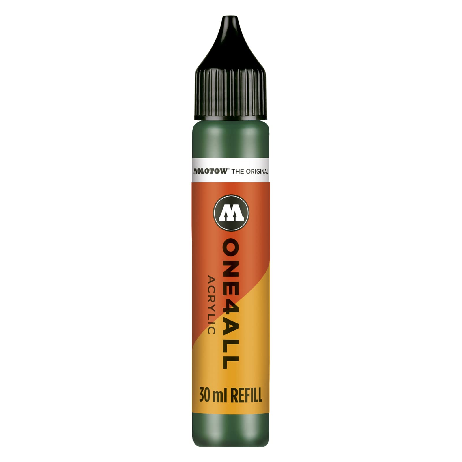 Molotow ONE4ALL Refill Acrylic, Colour 096 mister green, 30 ml, refill ink for permanent markers