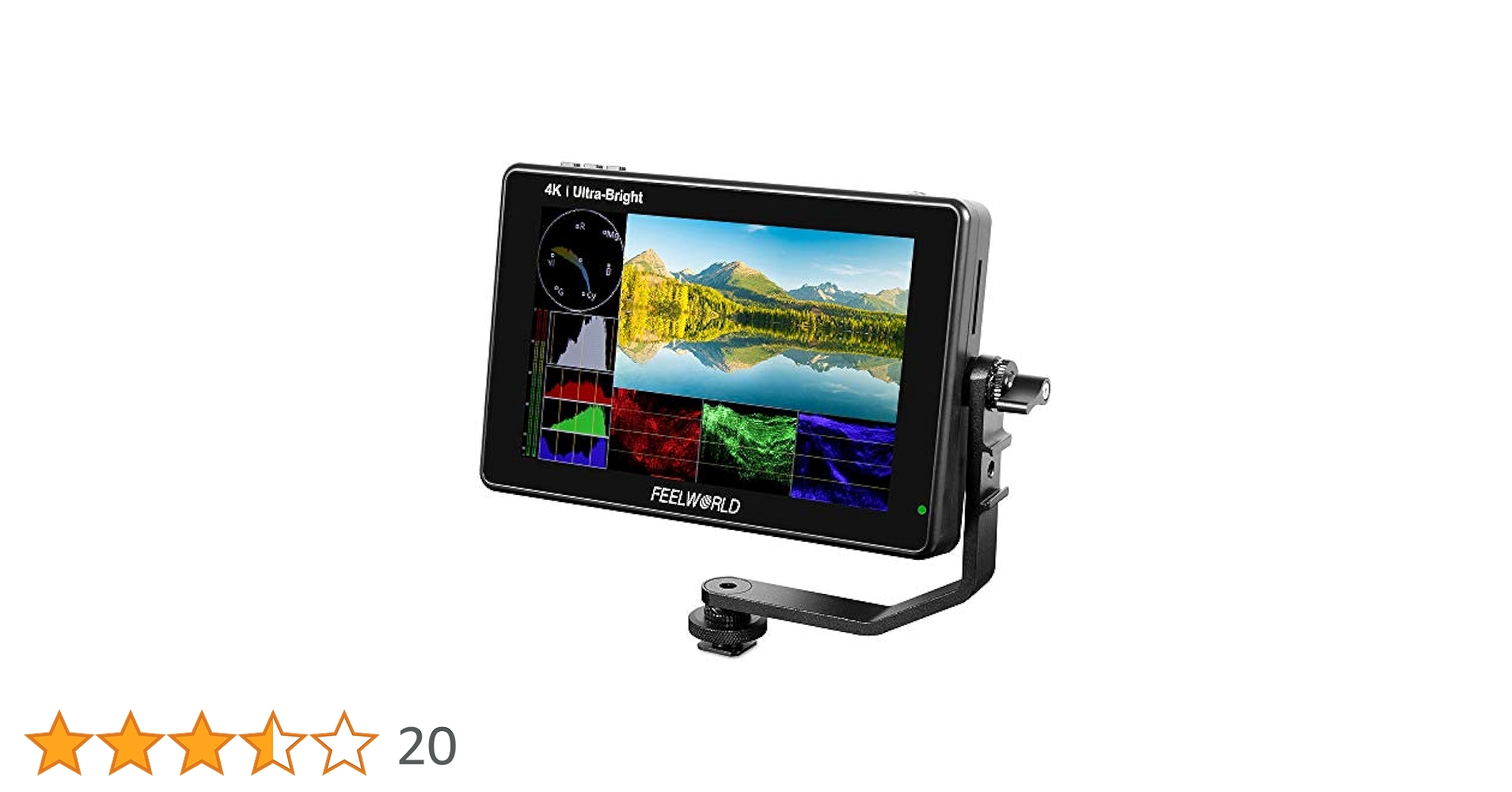 Amazon | Feelworld LUT7 PROフィールドモニター 超高輝度