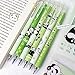 MOZXIRZ 6 Pcs Cute Erasable Retractable Pens Erasable Gel Ink Pens Cartoon Panda Pen 0.5mm Blue Ink Pen Cartoon Writing Pen Office School Supplies Women Girls Boys(Blue Ink-Panda)