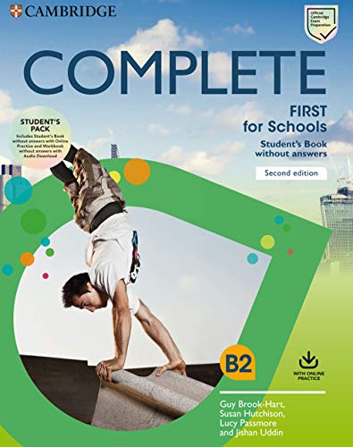 Nuovo magazzino stock Complete First for schools. Student’s pack. Per le Scuole superiori: (SB wo Answers w Online Practice and WB wo Answers w Audio Download)