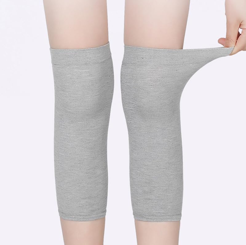 Summer Air-conditioned Room Warmer Long Socks - Sports Cotton Knee Socks - Elastic Leg Protecter Cover4