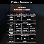 7artisans 50mm T2.0 Cine Lens for Sony E Mount Camera,Full Frame Large Aperture Mirrorless Camera Lenses - Image 4