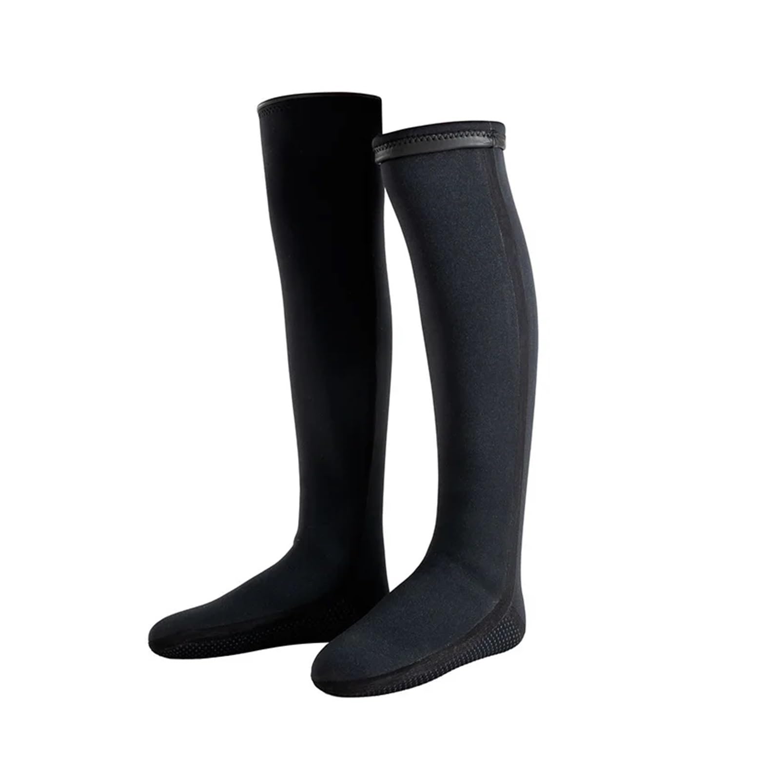 Calzini da immersione da 3,0 mm, in neoprene, da spiaggia, antiscivolo, for nuotare, da donna, ad alta elasticità, lunghi, da immersione(L)
