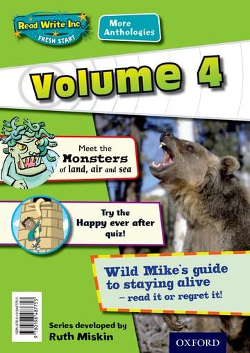 Read Write Inc. Fresh Start: More Anthologies Volume 4 Pack of 5 ...