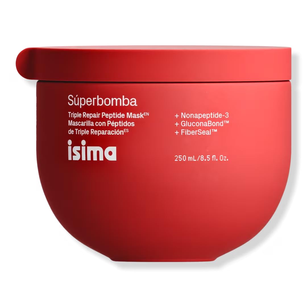 isima Súperbomba Triple Repair Peptide Hair Mask, 8.5 oz | Peptide Hair Mask