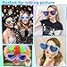 Kabcifea 12 Pieces Jumbo Sunglasses Giant Sunglasses Funny Novelty Clown Props Party Sunglasses Big Sunglasses Oversized Eyewear for Festival Costume Cosplay Party Supplies Accessories