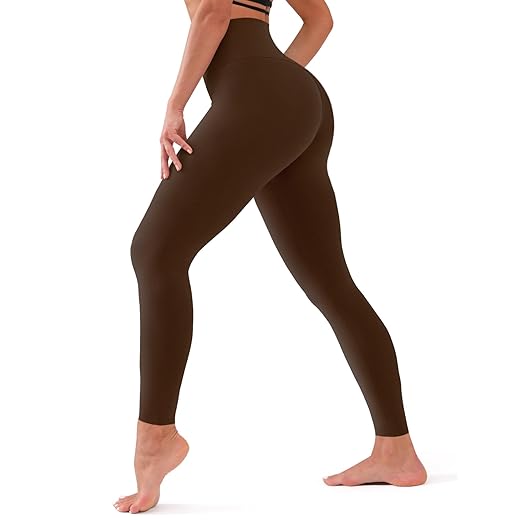 Bluemaple High Waisted Leggings for Women - Tummy Control Pants Non See Through Workout Soft Yoga Pants for Running Plus Size