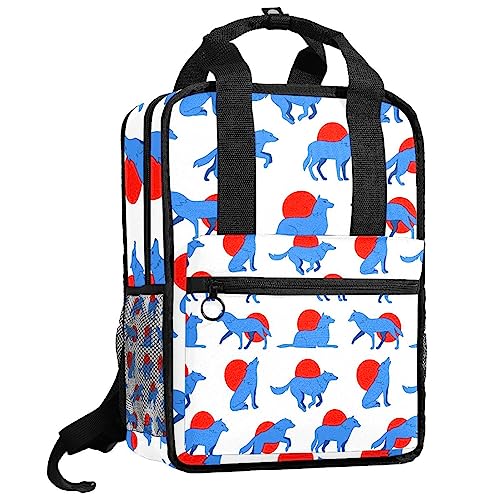 Sac à dos loup unisexe pour exprimer votre style unique au quotidien