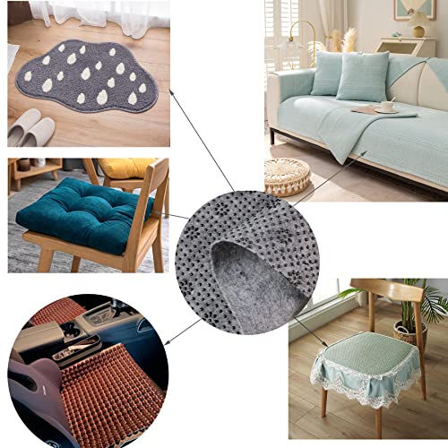 Huimai 180x120 cm Tufting Tuch rutschfeste Teppichunterlage, 2 mm verdickte Antirutschmatte für Teppiche, leicht zu schneiden und zu trimmen für Teppich-Tufting-Pistole