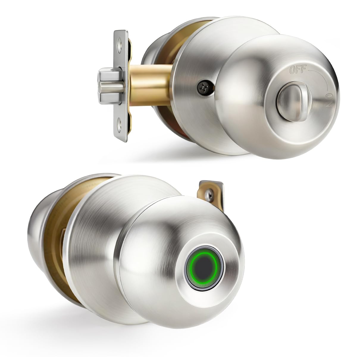 Fingerprint Door Lock - Smart & Key Entry -1 Fingerprint Door Lock - Smart & Key Entry -1