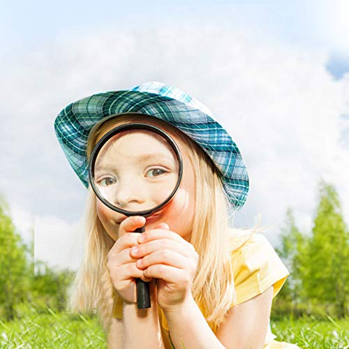 QLOUNI 10 stuks kinderluppen, vergrootspeelgoed, cadeautje mini-vergrootglas zakloep voor kinderen van kunststof… - Image 8