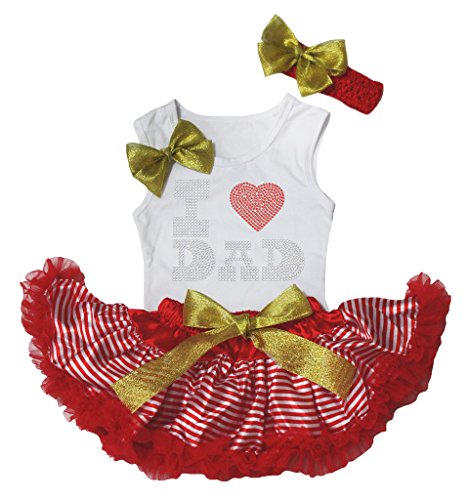 Chemise blanche bébé et jupe haut de gamme aux finitions soignées pour petite fille