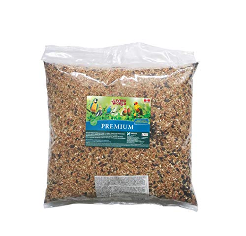 Living World Cockatiels and Lovebirds Premium Mix Handle Bag, 20-Pound - Image 3