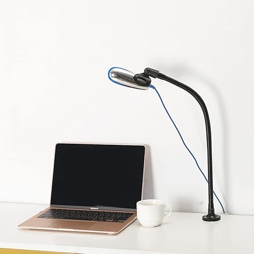 Miniatura 8 de Brazo de micrófono de cuello de cisne, soporte flexible para micrófono de cuello de cisne de 12 pulgadas, montaje versátil para la mayoría de