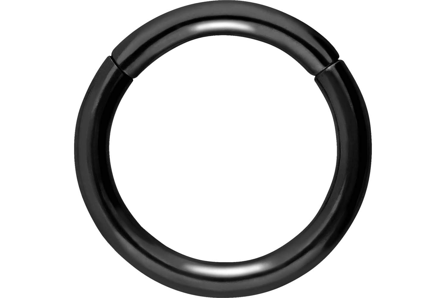 PIERCINGLINE Anillo segmento Clicker de acero quirúrgico – Piercing en oro, plata, rosa, negro o azul – para nariz, tabique, oreja, hélice o tragus — view 22