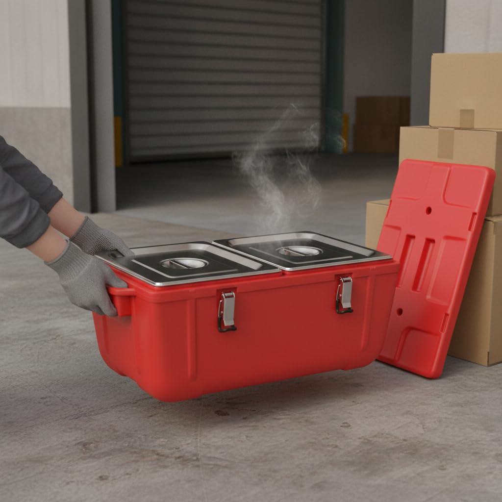 Conteneur Alimentaire Isotherme, 1/2 * 20cm