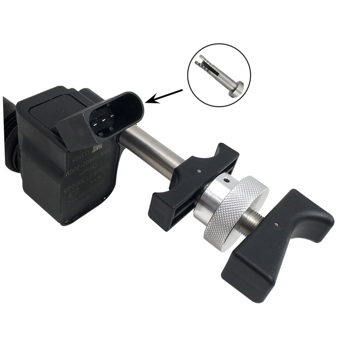 Alipis Herramienta de Extracción de Bujías Encendido Motores Seat
