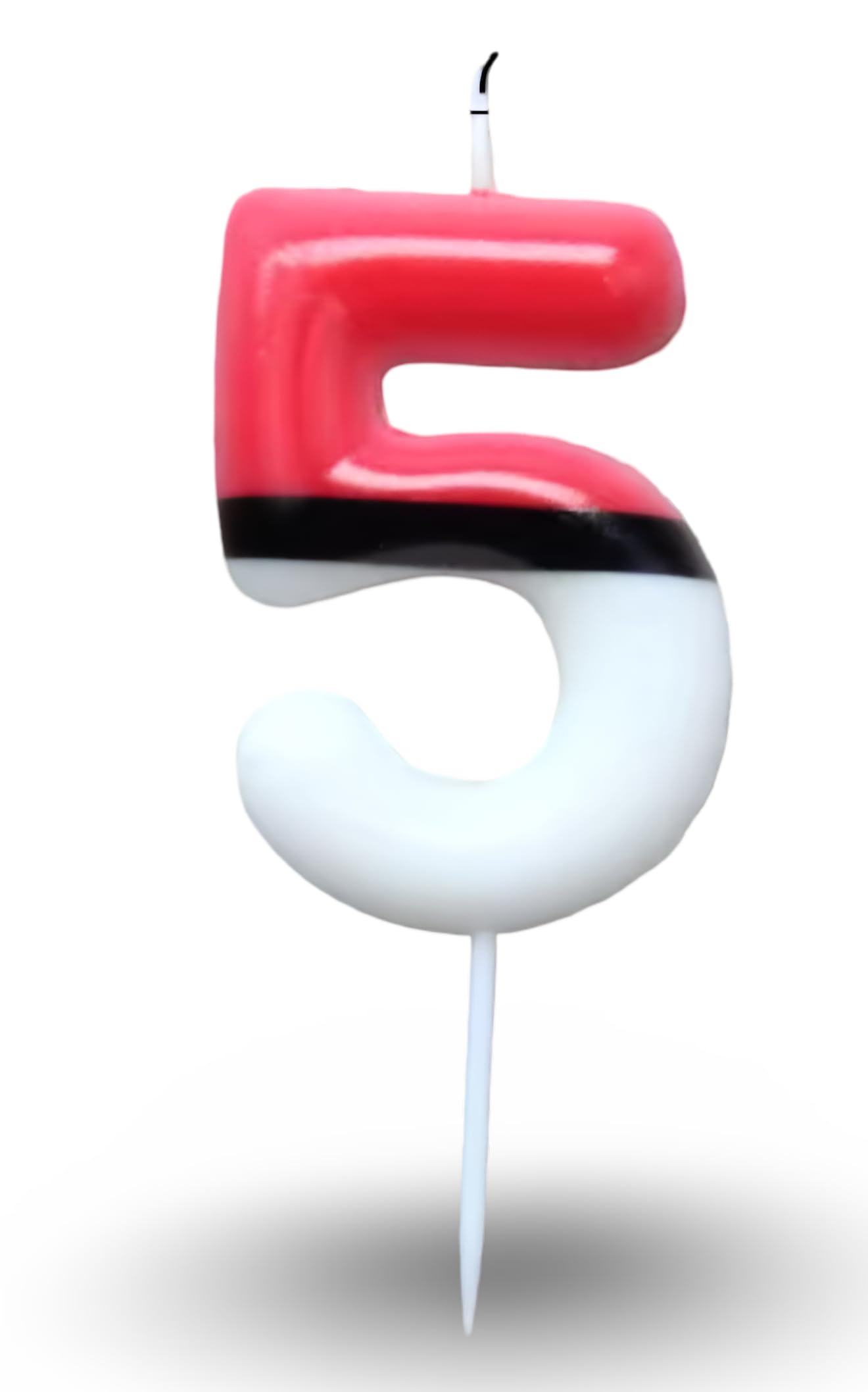 Pokemon Age / Number Birthday Candle | Pokeball | 5 - Five