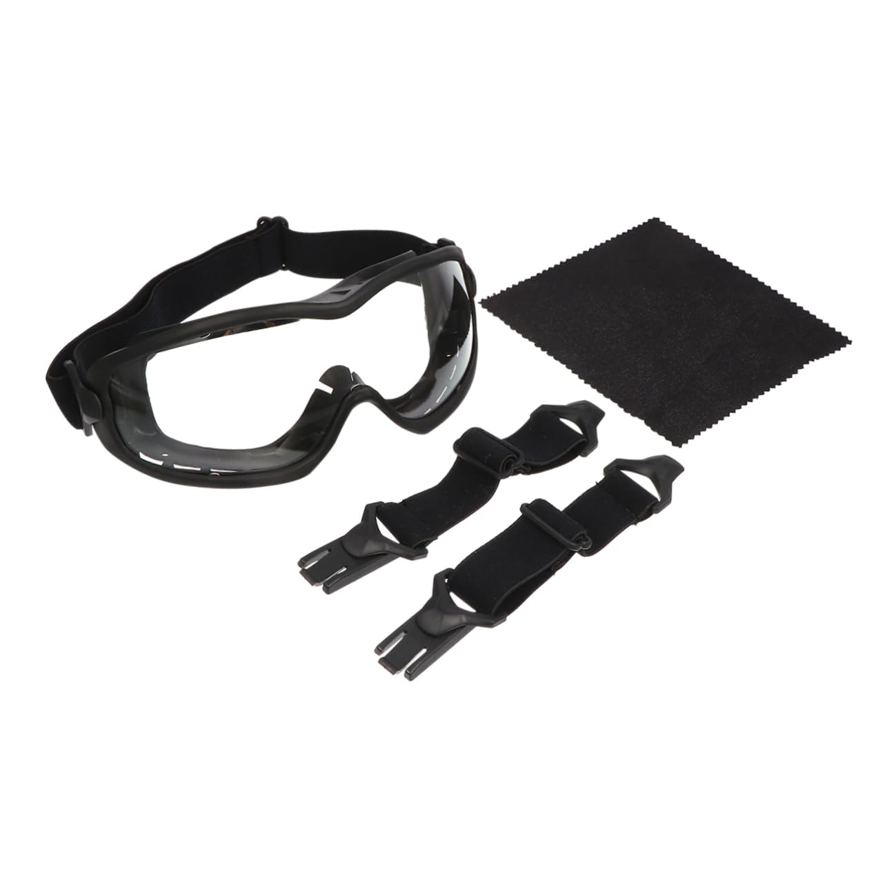 Vaguelly Occhiali Protettivi per Uso Outdoor Protezione Occhi da Vento e Spruzzi Antinfortunistica Resistenti Agli Urti, Materiale Tpe Pc per Ciclismo e Motociclismo