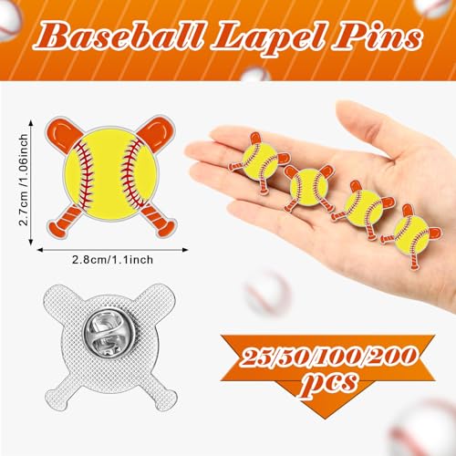 Tondiamo Ball Lapel Pins Gift Bulk Sports Brooch for Team Players Enthusiast Training School Backpack Hat Jacket Accessories2