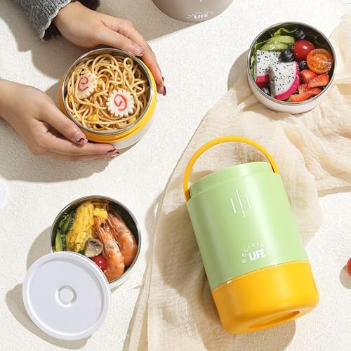 Contenedor de comida aislado en acero inoxidable con triple capa de aislamiento 4