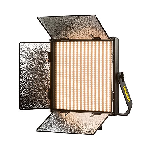 Éclairage LED Ikan RB10 Rayden 1x1 bicolore 3200K 5600K noir studio field