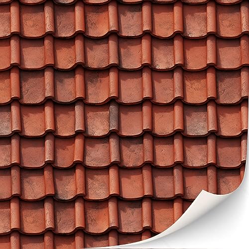 3 Blatt Selbstklebende Dachziegel und Dachschindeln für Puppenhäuser Maßstab 1:12 (Dachsteine Ton 1) 3 Blatt Selbstklebende Dachziegel und Dachschindeln für Puppenhäuser Maßstab 1:12 (Dachsteine Ton 1)