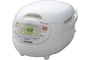 Zojirushi Neuro Fuzzy Rice Cooker and Warmer: Premium 10-Cup Capacity
