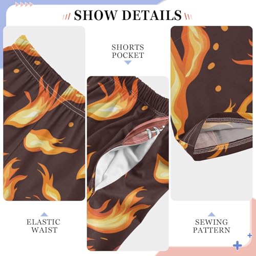 Dussdil Pajama Pants Long Sleep PJ Pant Pajama Bottoms Elastic Waist Lounge Pants with 2 Pockets 6-8 y4