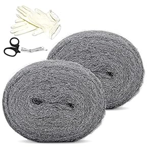 Bro 1 Mäuse Stahlwolle Set