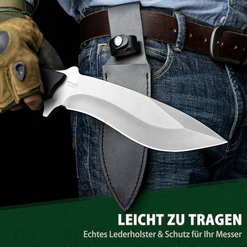 Nedfoss BIG-DOG Outdoor Messer 16,5 cm Full Tang mit G10 Griff
