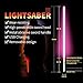 NANDAN Star Wars Lightsaber, RGB 11 Color Cambia la Espada Luminosa, Espada...