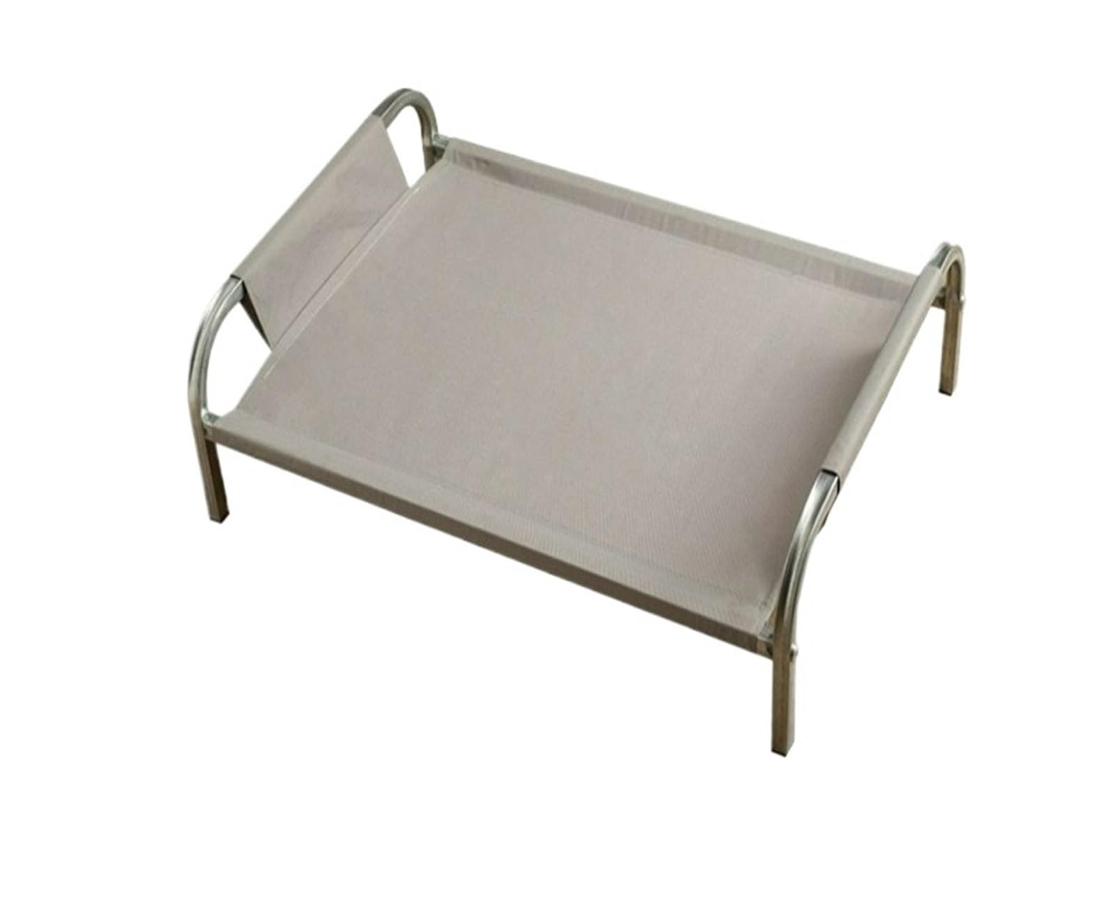 Generico Lettino da Campeggio Pieghevole, Lettino for Cani rialzato Traspirante, casa Portatile a Prova di umidità for Uso Interno ed Esterno(Gray)