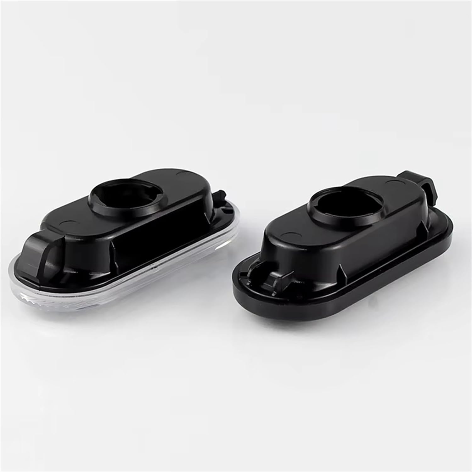 Car Indicator 2pcs Side Marker Turn Signal Shell Lens No Bulb for VW for Transporter T5 Caravelle Polo Golf 3 4 for Passat B5 Sharan Amarok Lupo for Bora Vehicle Turn Light(Clear Lens No Bulb)