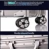 Large Capacity Suitcase With Wheels Tsa Customs Lock Suitcase Compression Trolley Suitcase Suitable For Travel And Vacation