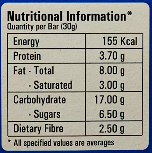 Image of Unibic Snack Bar Almond & Oats Pack of 24, 360 Grams