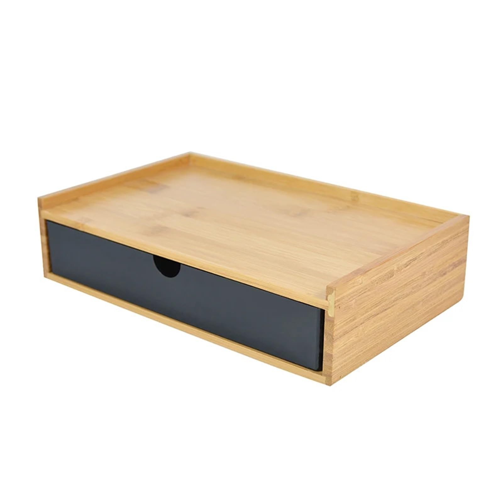 XUCZHAI Desktop Storage Box Multi-layer Jewelry Stationery Drawer-type Dormitory Office(Black 1)