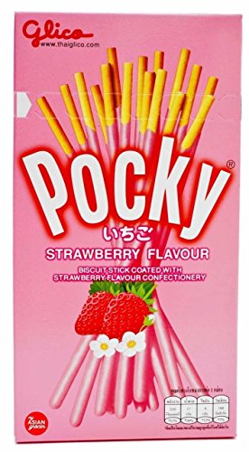 Pocky Bizcocho Palos (Fresa) 45 Gram