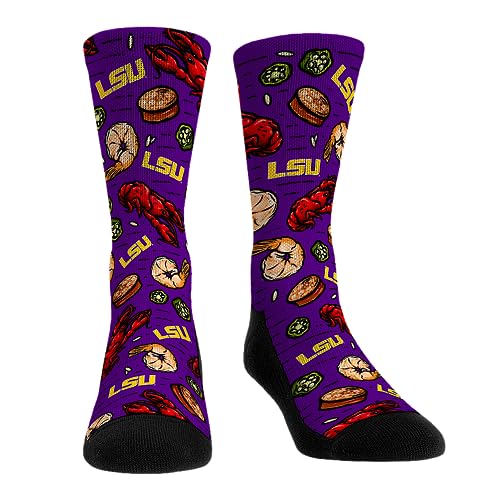 NCAA LSU - Gumbo Graphic Socks